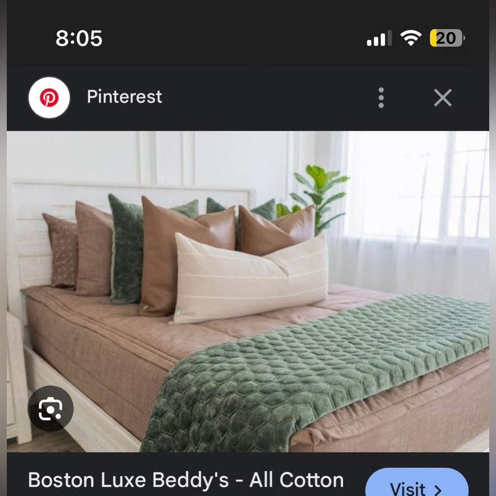 Beddys Boston Luxe Bedding Set in Full